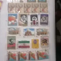 آلبوم تمبر شاهنشاهی و جمهوری اسلامی قدیم|کلکسیون سکه، تمبر، اسکناس|قشم, |دیوار