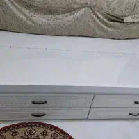تخت خواب دو نفره کارکرده در حد نو