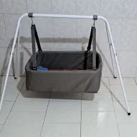گهواره جنس کتان خرید مستقیم از تولیدی|تخت و صندلی بچه|کرج, حصارک بالا|دیوار