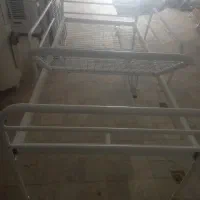 تخت بیمارستانی و تشک سه تکه