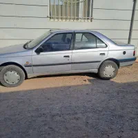 پزو ۴۰۵ نقره ای دوگانه شرکتی|خودرو سواری و وانت|تاکستان, |دیوار