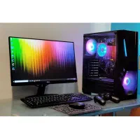 کیس نسل ۱۴ رم ۱۶ گرافیک ۸ هارد NVME پاور گرین 480|رایانه رومیزی|مشهد, جانباز|دیوار