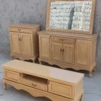 ست سه تیکه کنسول و تی وی و جاکفشی ابزاری