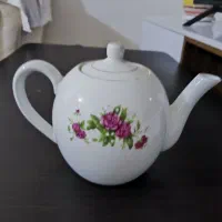 قوری عتیقه گلسرخی|کلکسیون اشیاء عتیقه|اسلامشهر, شهرک مفیدی|دیوار