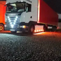 اسکانیا r450 تاپ لاین پلاک کرجستان باکانتینر چادر|خودرو سنگین|تهران, دکتر هوشیار|دیوار