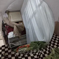 آیینه گرد|آینه|مشهد, مصلی (کارمندان اول)|دیوار