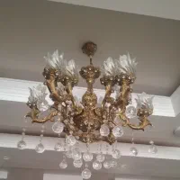 لوستر برنجی درجه یک دونه ای 10