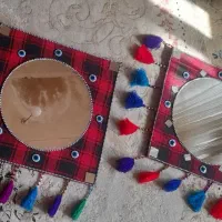 آیینه سنتی وتز‌‌ئینی|صنایع دستی و سایر لوازم تزئینی|کوهدشت, |دیوار