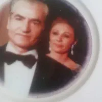 باسلام دو عدد بشقاب کُپال و چینی قدیمی