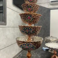 ظروف مسی قلمزنی صنایع دستی