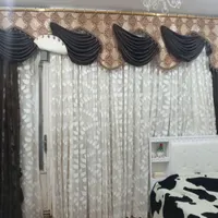 پرده ۴متری در و پنجره باچوب پرده گتوند|پرده، رانر، رومیزی|شوشتر, |دیوار