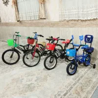 دوچرخه ۲۰ و۱۶ و۱۲ سالم و تمیز همراه کمکی