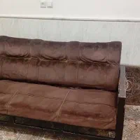 مبل ۳ نفره چوبی|مبلمان خانگی و میز عسلی|قم, زند آباد|دیوار
