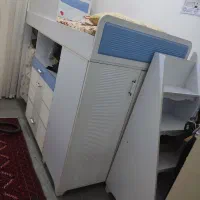 تخت خواب نوجوان زیبا جدید جادار|تخت و سرویس خواب|مشهد, کشاورز|دیوار