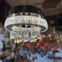 لوستر کریستالی/لوستر آشپزخانه / لوستر LED|لوستر و چراغ آویز|مشهد, رسالت|دیوار