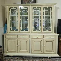 بوفه و ویترین چوبی