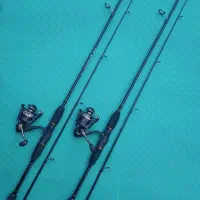 چوب ماهیگیری بسیار سبک اکسلنت با چرخ ماهیگیری|ماهیگیری|تهران, بهار|دیوار