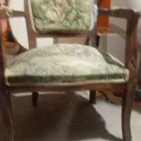 ۴عددراحتی دسته چوبی ظریف.