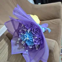 دسته گل روبانی|گل مصنوعی|صدرا-فارس, فاز ۲|دیوار