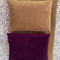 تعدادی تشک و بالشت در دو رنگ کاملا سالم