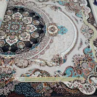 یک عدد فرش ۹متر کرم رنگ نو