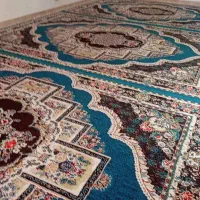 فرش فیروزه ای 3عدد