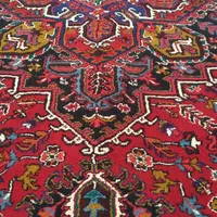 فرش دستبافت تک ۹ متری ۲/۵×۳/۵ نو انگشت بافت|فرش|تبریز, |دیوار