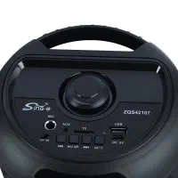 اسپیکر بلوتوثی ZQS42107 میکروفون و ریموت کنترل|پخش‌کننده همراه|رشت, کوی طالقانی|دیوار