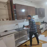 برچسب کابینت آشپزخانه کمد دیواری بدنه حمام|خدمات پیشه و مهارت|شیراز, اصلاحنژاد|دیوار