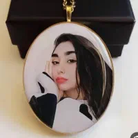 گردنبند عکس رزینی هدیه روز مادر