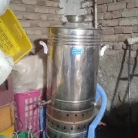 سماور صد لیتری فقط یک هفته استفاده شده