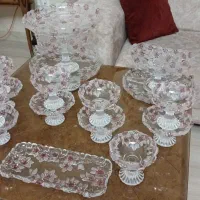 سرویس چینی میوه خوری و اجیل خوری و غذاخوری|ظروف سرو و پذیرایی|قزوین, |دیوار