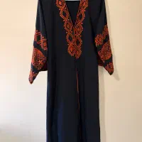 مانتو عبایی دست دوز