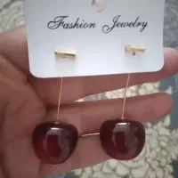 گوشواره طرح گیلاسی