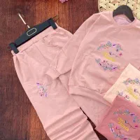 بلوز شلوار بگ گلدوزی ست شیک و خوش جنس و خاص