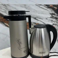 فلاسک و کتری برقی در حد نو