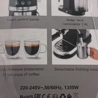 اسپرسوساز ۲۰ بار MACـ نو و پلمپ ،زیر قیمت بازار