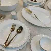 سرویس ارکوپال لب طلا ۲۶پارچه ۱۳۹۰|ظروف سرو و پذیرایی|محمدشهر, |دیوار