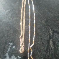 زنجیر طلای و دو رنگ