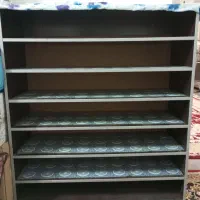 میز تحریر،میز تلفن،قفسه|کتابخانه، شلف، قفسه‌های دیواری|نیشابور, میدان حافظ|دیوار