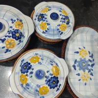 ظروف گل پنبه ای|ظروف سرو و پذیرایی|بابل, |دیوار