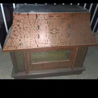 بخاری گازی طرح شومینه
