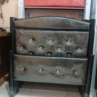 تختخواب یکنفره ارتفاع بلند(مدل ابرویی)|تخت و سرویس خواب|مشهد, حیدرآباد|دیوار