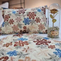 روبالشی زیپ دار طرح دار جفتی|رختخواب، بالش، پتو|تهران, امام زاده عبدالله|دیوار