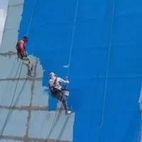 کار در ارتفاع ایزوگام راپل پیچ رولپلاک نما باطناب