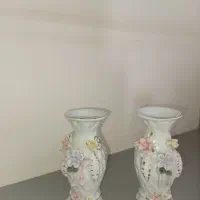 ۲عدد گلدان چینی|صنایع دستی و سایر لوازم تزئینی|تهران, وصفنارد|دیوار