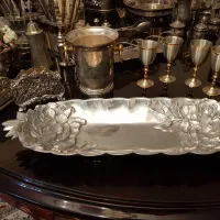 تعدادی ظروف سیلور پلیت و نوربلین انگلیسی آنتیک|ظروف سرو و پذیرایی|تهران, آسمان|دیوار