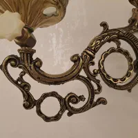 چراغ گازی برنزه|لوستر و چراغ آویز|ارومیه, |دیوار