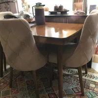 مبل ۷ نفره کاملا سالم با میز نهار خوری ۴ نفره|مبلمان خانگی و میز عسلی|ایلام, |دیوار