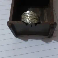 انگشتر نقره زنانه   دو رنگ|جواهرات|ارومیه, |دیوار